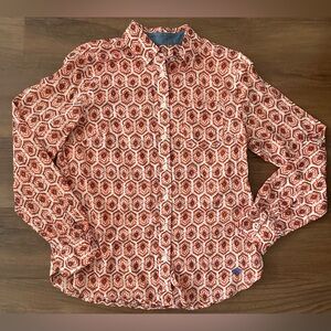 Talbots Women’s Long sleeve Button down Blouse, 4P